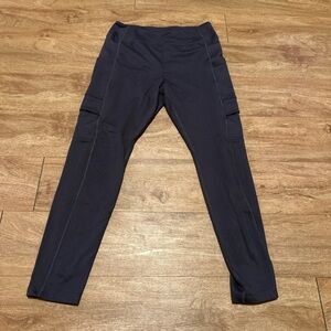 Dark Grey Cargo Leggings